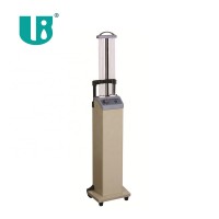 2* 36w twin tubes uv lamp trolley disinfection mobile cart for hospital sterilization